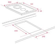 Стеклокерамическая варочная панель Teka TZC 32320 TTC BLACK фото 2 в Казани и Татарстане
