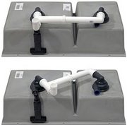 Мойка Blanco SUBLINE 480/320-U серый бежевый клапан-автомат InFino 523591 фото 2 в Казани и Татарстане