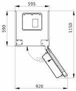 Холодильник Korting KNFC 62029 X фото 3 в Казани и Татарстане