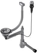 Арматура для одночашевых моек с прямоугольным переливом Омойкири WK-1-IN-A фото в Казани и Татарстане Арматура для одночашевых моек с прямоугольным переливом Omoikiri WK-1-IN-A фото в Казани и Татарстане