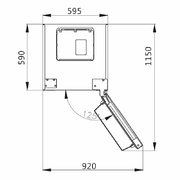 Холодильник Korting KNFC 62029 XN фото 3 в Казани и Татарстане