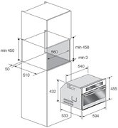 Встраиваемая микроволновая печь Fulgor Milano FCMO 4511 TM BK фото 4 в Казани и Татарстане