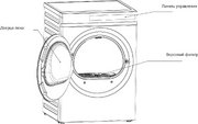 Сушильная машина Korting KD 60IHP83 GR фото 3 в Казани и Татарстане