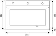 Духовой шкаф Bertazzoni F909PROEKX фото 4 в Казани и Татарстане