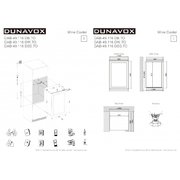 Винный шкаф Dunavox DAB-49.116DB.TO фото 3 в Казани и Татарстане