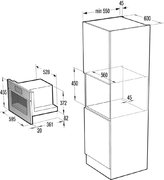 Встраиваемая автоматическая кофемашина Gorenje CMA9200UX фото 4 в Казани и Татарстане
