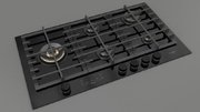 Варочная панель Fulgor Milano FCLH 905 G T WK BK фото 3 в Казани и Татарстане