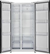 Холодильник Hyundai CS6503FV белое стекло фото 3 в Казани и Татарстане