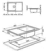 Мойка Смег LGM861S фото 2 в Казани и Татарстане Мойка Smeg LGM861S фото 2 в Казани и Татарстане