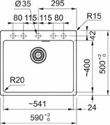 Мойка Franke MRG 610-54 FTL черный матовый фото 3 в Казани и Татарстане