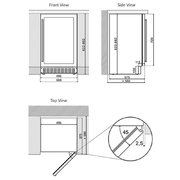 Винный шкаф Dunavox DAUF-38.100DOP.TO фото 4 в Казани и Татарстане