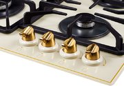 Газовая варочная поверхность Kuppersberg FQ663 C Gold фото 2 в Казани и Татарстане