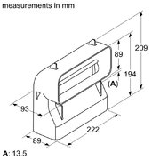 Колено для плоского воздуховода Нефф Z861SB4 фото 2 в Казани и Татарстане Колено для плоского воздуховода Neff Z861SB4 фото 2 в Казани и Татарстане