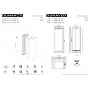 Винный шкаф Dunavox DAB-114.288DB.TO фото 3 в Казани и Татарстане