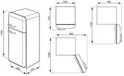 Холодильник Smeg FAB30RB1 фото 3 в Казани и Татарстане