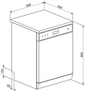 Посудомоечная машина Smeg LVS137SX фото 2 в Казани и Татарстане