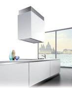 Вытяжка Falmec Laguna isola 60 vetro (800) Bianca STEC фото 2 в Казани и Татарстане