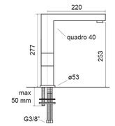 Смеситель Fulgor Milano FT 450 X фото 2 в Казани и Татарстане