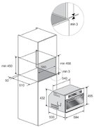 Духовой шкаф Fulgor Milano FCO 4512 TM X фото 4 в Казани и Татарстане