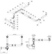 Соединительные трубки и сифон Teka 61001104 фото 4 в Казани и Татарстане