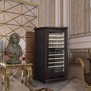 Винный шкаф Meyvel MV99PRO-KBT2 (Тёмный шоколад) фото 2 в Казани и Татарстане