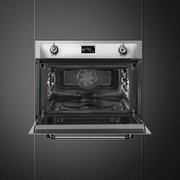 Духовой шкаф комбинированный с микроволновой печью Smeg SF4920MCX1 фото 3 в Казани и Татарстане