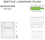 Винный шкаф Dunavox DAV-32.81DB.TO фото 4 в Казани и Татарстане
