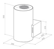 Вытяжка Faber Bios EG6 WH F32 фото 3 в Казани и Татарстане