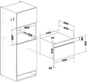 Встраиваемая микроволновая печь Korting KMI 830 GNBX фото 3 в Казани и Татарстане