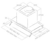Короб воздуховода Elica KIT0141458 фото 2 в Казани и Татарстане