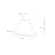 Вытяжка Elica CORALINE WH/A/90 FRASSINO фото 4 в Казани и Татарстане