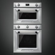 Духовой шкаф комбинированный с микроволновой печью Smeg SF4920MCX1 фото 2 в Казани и Татарстане