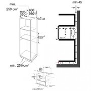 Шкаф духовой электрический с функцией СВЧ MAUNFELD MCMO.44.9GBG фото 4 в Казани и Татарстане