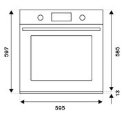 Духовой шкаф Bertazzoni F6011MODPTX фото 2 в Казани и Татарстане