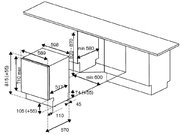 Встраиваемая посудомоечная машина Bertazzoni DW60BIT фото 4 в Казани и Татарстане
