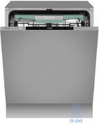 Встраиваемая посудомоечная машина Weissgauff BDW 6151 Inverter Touch AutoOpen Timer Floor фото 2 в Казани и Татарстане