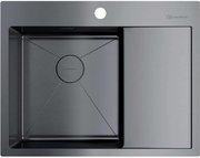 Мойка Омойкири Akisame 65 GM L крыло справа фото в Казани и Татарстане Мойка Omoikiri Akisame 65 GM L крыло справа фото в Казани и Татарстане