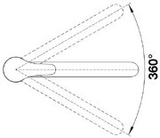 Смеситель Бланко Daras-F 521751 хром фото 4 в Казани и Татарстане Смеситель Blanco Daras-F 521751 хром фото 4 в Казани и Татарстане