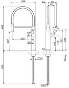 Смеситель Смег MDF50RD фото 2 в Казани и Татарстане Смеситель Smeg MDF50RD фото 2 в Казани и Татарстане
