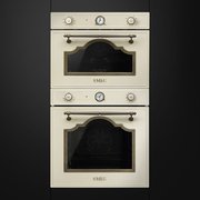 Компактный духовой шкаф с пароваркой Smeg SF4750VCPO1 фото 2 в Казани и Татарстане