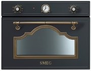 Компактный духовой шкаф с СВЧ Smeg SF4750MCAO Компактный духовой шкаф с СВЧ Smeg SF4750MCAO