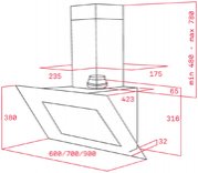 Вытяжка Teka DVT 680 W фото 2 в Казани и Татарстане
