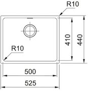 Мойка Franke Sirius SID 110-50 сахара фото 2 в Казани и Татарстане