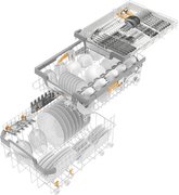Встраиваемая посудомоечная машина Miele G 5990 SCVi SL фото 3 в Казани и Татарстане
