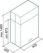 Вытяжка Falmec Altair Isola top 60 ix (1000) ECP фото 3 в Казани и Татарстане