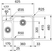 Мойка Franke BCX 260 TL сталь фото 2 в Казани и Татарстане