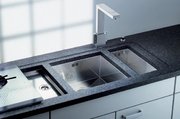 Мойка Бланко Claron 550-T-U нержавеющая сталь фото 2 в Казани и Татарстане Мойка Blanco Claron 550-T-U нержавеющая сталь фото 2 в Казани и Татарстане