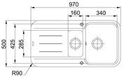 Мойка Франке PBG 651 оникс фото 3 в Казани и Татарстане Мойка Franke PBG 651 оникс фото 3 в Казани и Татарстане