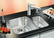 Мойка Бланко Ypsilon 550-U чаша слева, клапан-автомат нержавеющая сталь фото 2 в Казани и Татарстане Мойка Blanco Ypsilon 550-U чаша слева, клапан-автомат нержавеющая сталь фото 2 в Казани и Татарстане