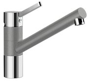 Смеситель Blanco Tivo chrome/Silgranit алюметаллик фото в Казани и Татарстане